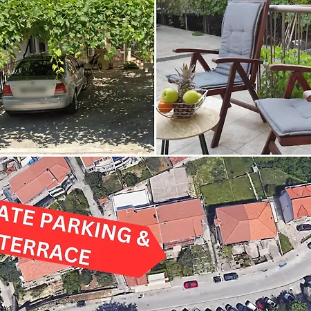 App - Private Parking & Terrace Apartment Split